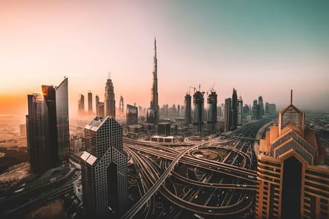 UAE National funding funds empower entrepreneurship in tourism sector. Dubai Skyline photo