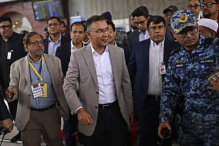 Prime minister hopeful Tarique Rahman arrives in Bangladesh