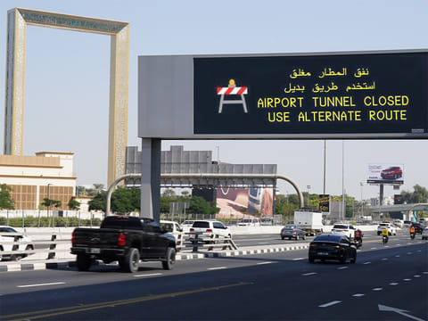 RTA’s Dynamic Message Signs guide drivers in real time, boosting safety and easing congestion across the city.