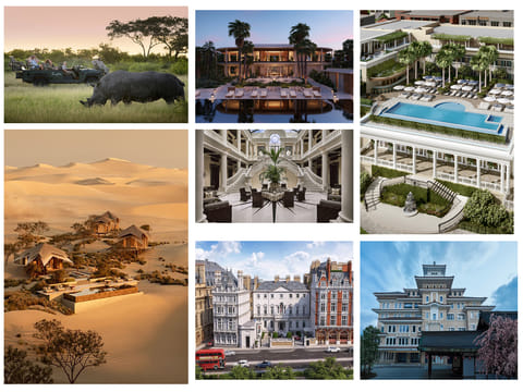 Hotels collage