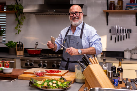 At walking speed with Andrew Zimmern