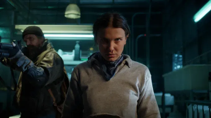 Millie Bobby-Brown in Stranger Things 