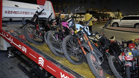 Dubai Police act against reckless e-bike riders at Kite Beach sports tracks
