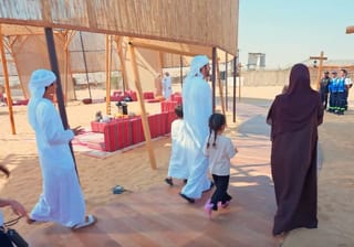 Video: Inside Sheikh Hamdan’s family moment at Dubai’s Ghamran Camp heritage event