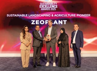 The Sustainability Excellence Awards 2025: Zeoplant wins Sustainable Landscaping & Agriculture Pioneer Award