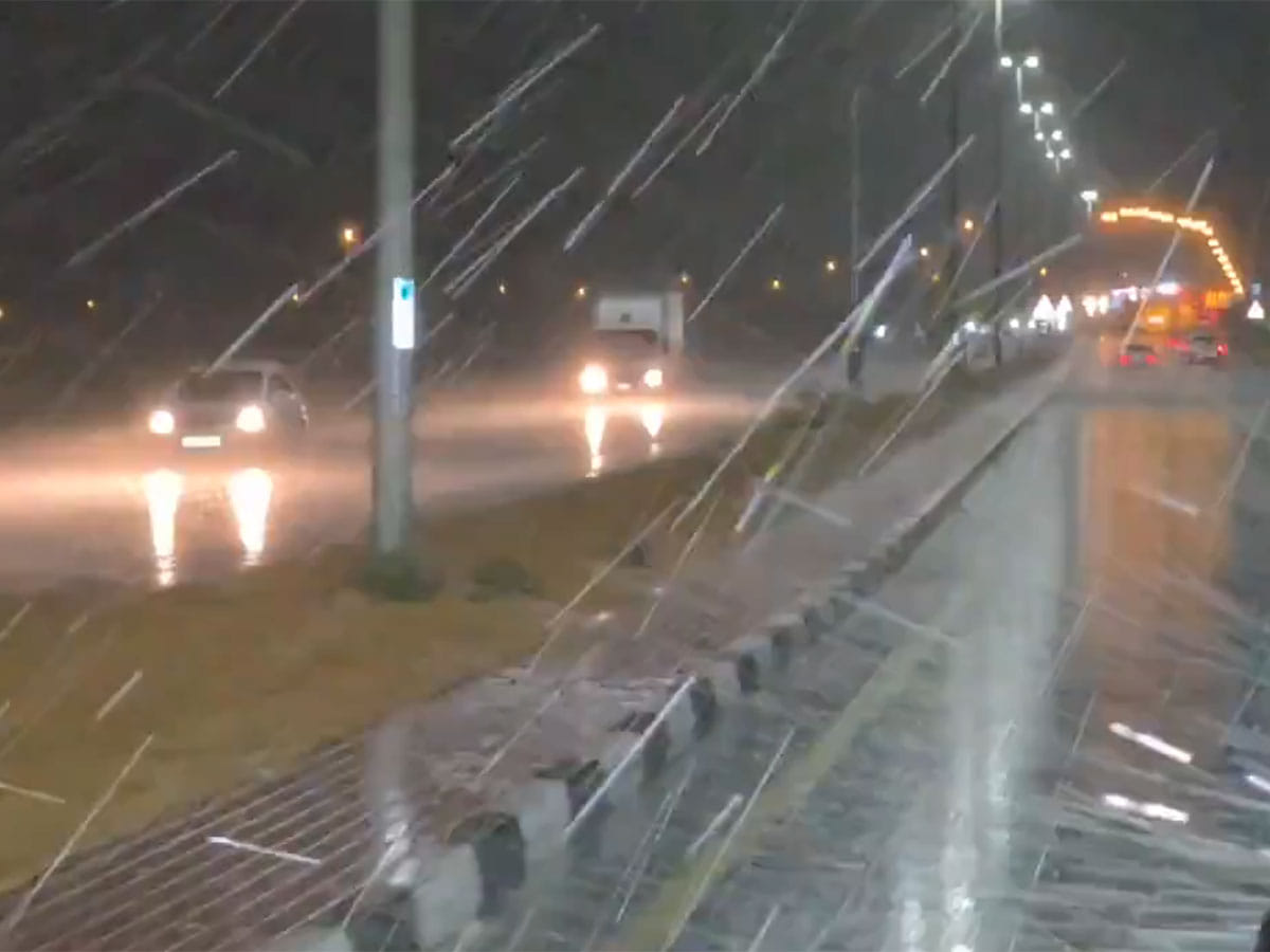 Rainfall recorded in Ras Al Khaimah.