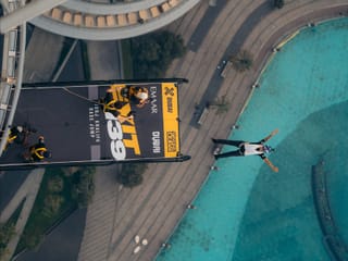 Meet the woman who jumped off Dubai's Burj Khalifa, does head-down sky stunts, flies in wingsuit