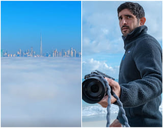 Sheikh Hamdan shares stunning foggy view of Dubai on Instagram