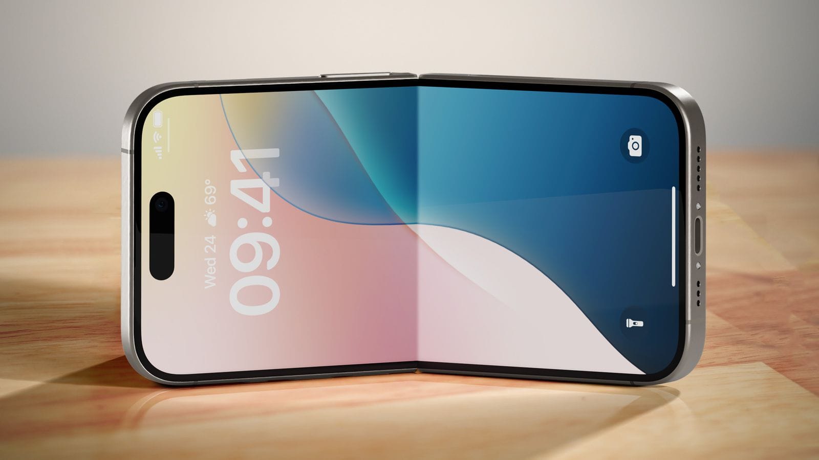 Apple is aiming to introduce a foldable iPhone in 2026 or 2027.