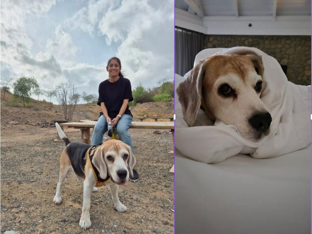 Rupkatha Bhowmick's dog suffered from Canine Lafora. 