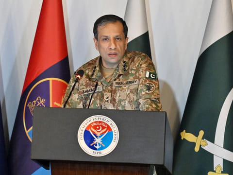 Lieutenant General Ahmed Sharif Chaudhry, HI (M), Director General Inter Services Public Relations (DG ISPR)