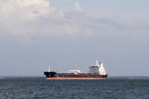 Crude oil tanker Nord Star is seen on Lake Maracaibo, Zulia State, Venezuela, on January 6, 2026.