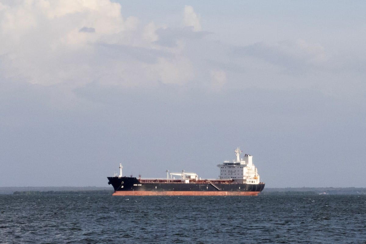 Crude oil tanker Nord Star is seen on Lake Maracaibo, Zulia State, Venezuela, on January 6, 2026.