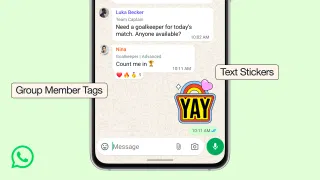 WhatsApp revamps group messaging with member tags and enhanced reminders