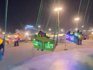 Swing ride collapses at Tabuk amusement park, injuring two girls