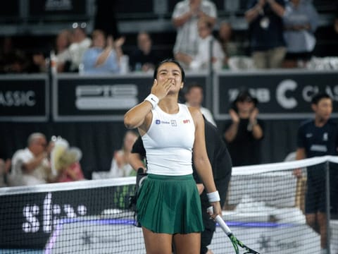 Filipina tennis star Alex Eala