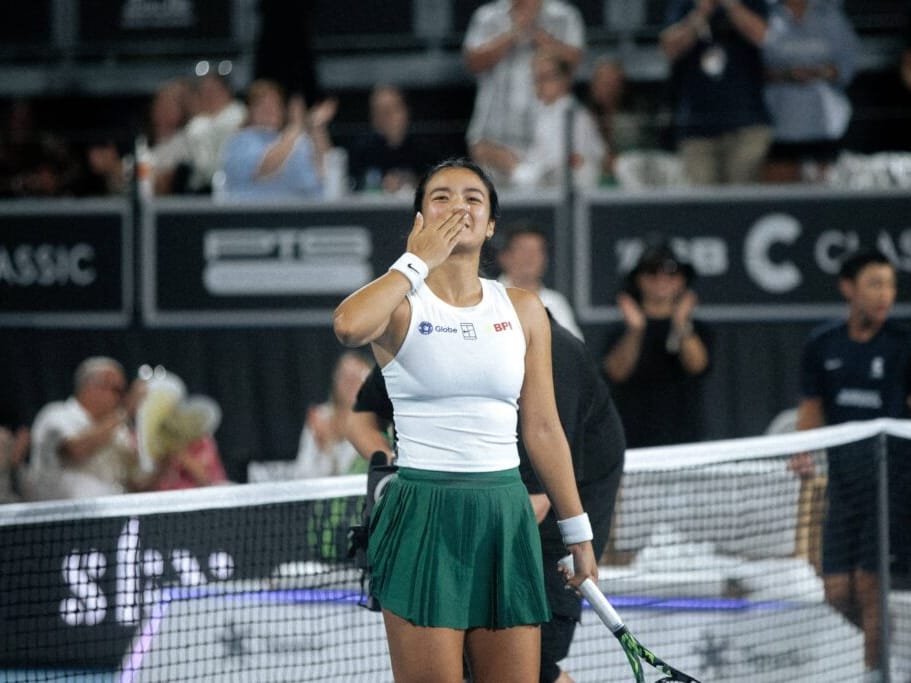 Filipina tennis star Alex Eala