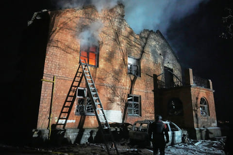 Russian President Vladimir Putin said the Dnipro strike was the first time the experimental missile has been used in combat. The Russian Defence Ministry said the missile was deployed in response to Ukrainian attacks on a school in the Luhansk region on Friday, in which 21 students were killed, and dozens were injured. Ukrainian authorities said the Oreshnik struck the city of Bila Tserkva near Kiev, marking the first time it was used to target the capital region.


