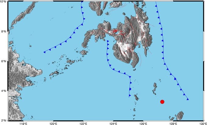In its initial bulletin, Phivolcs recorded instrumental intensities in various parts of Mindanao.
