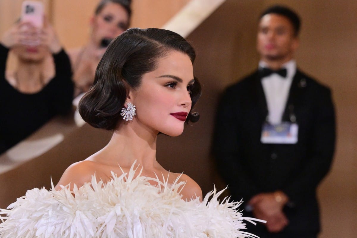 US actress Selena Gomez attends the 83rd annual Golden Globe Awards at the Beverly Hilton hotel in Beverly Hills, California, on January 11, 2026.
