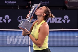 Sabalenka fires Australian Open warning with Brisbane domination