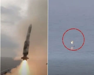 Pakistan navy test-fires LY-80(N) missile, showcases unmanned warfare capabilities