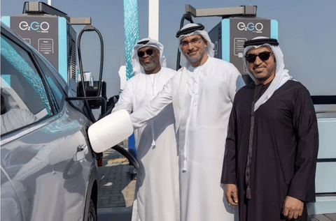 ADNOC opens mega EV charging hub ahead of ADSW