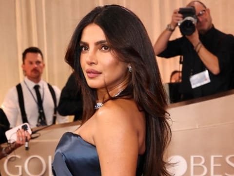 Priyanka Chopra Jonas at the Golden Globes
