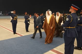 President Marcos Jr. arrives in the UAE on working visit