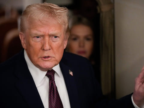 US President Donald Trump