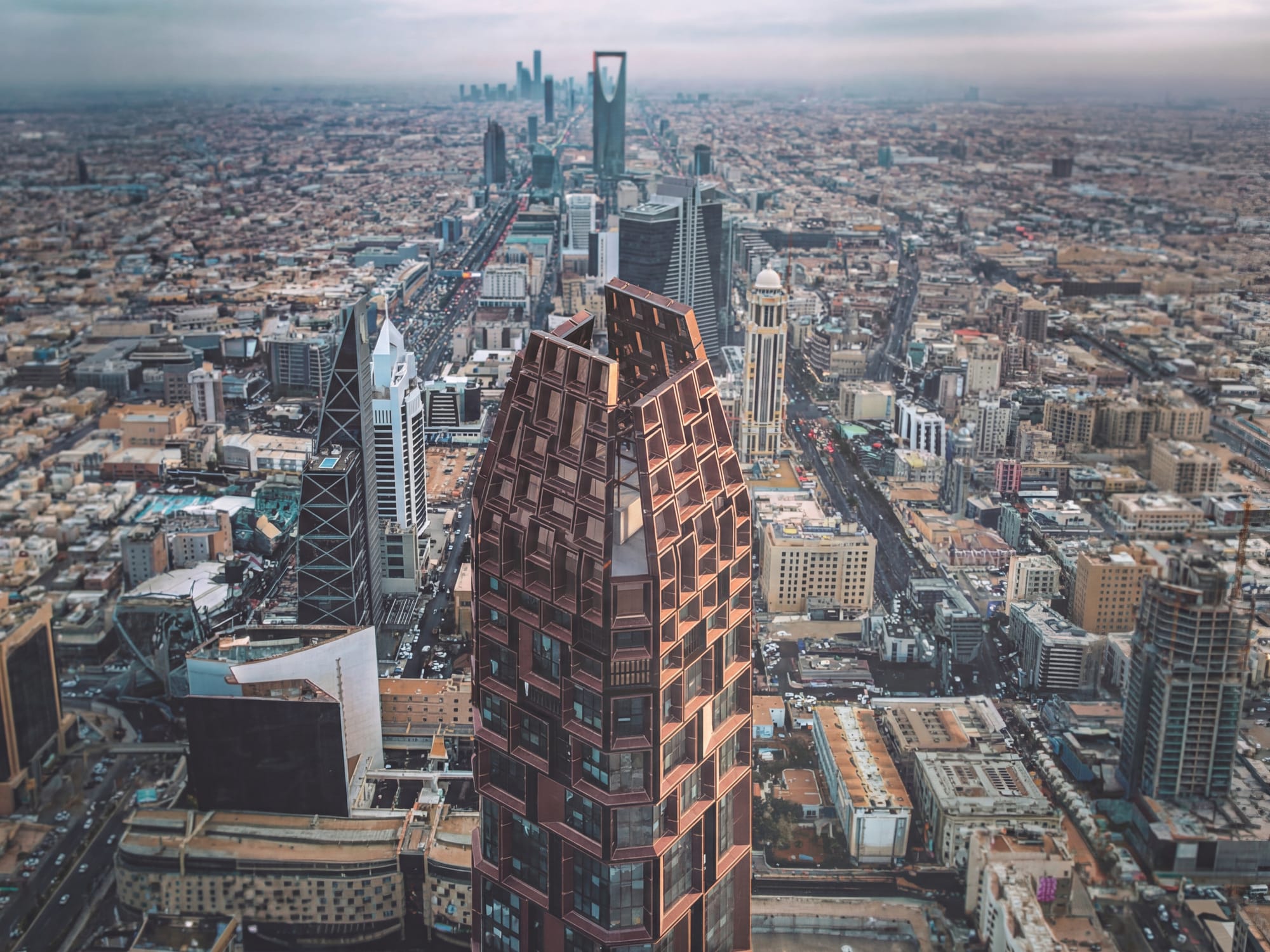 A view of the Saudi capital Riyadh.