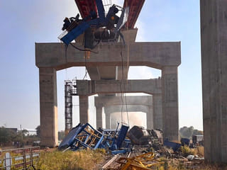 Crane collapse derails train in Thailand, killing 22: police