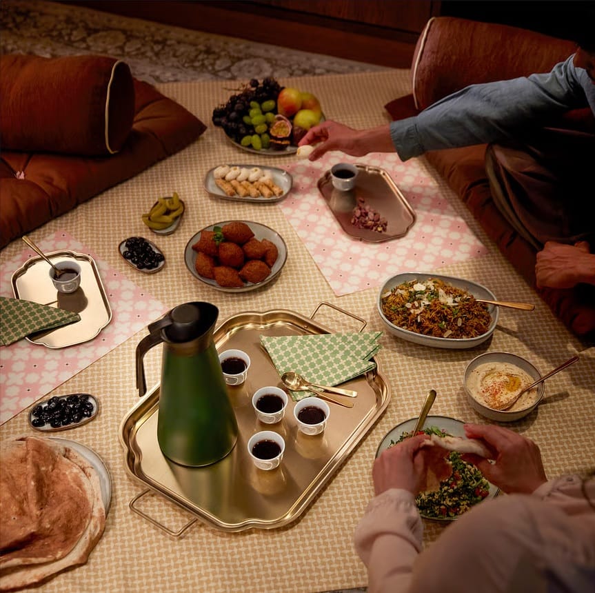 IKEA Ramadan collection 2026: breaking fast with Arabic coffee and small plates