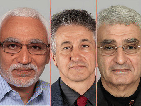 Distinguished Arab scientists Professor Abbas El Gamal, Professor Majed Chergui and Dr Nabil Seidah