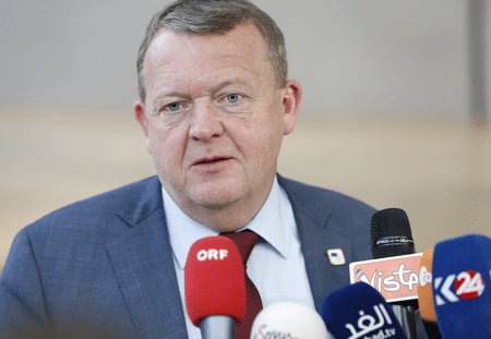 Denmark’s Foreign Minister Lars Lokke Rasmussen.