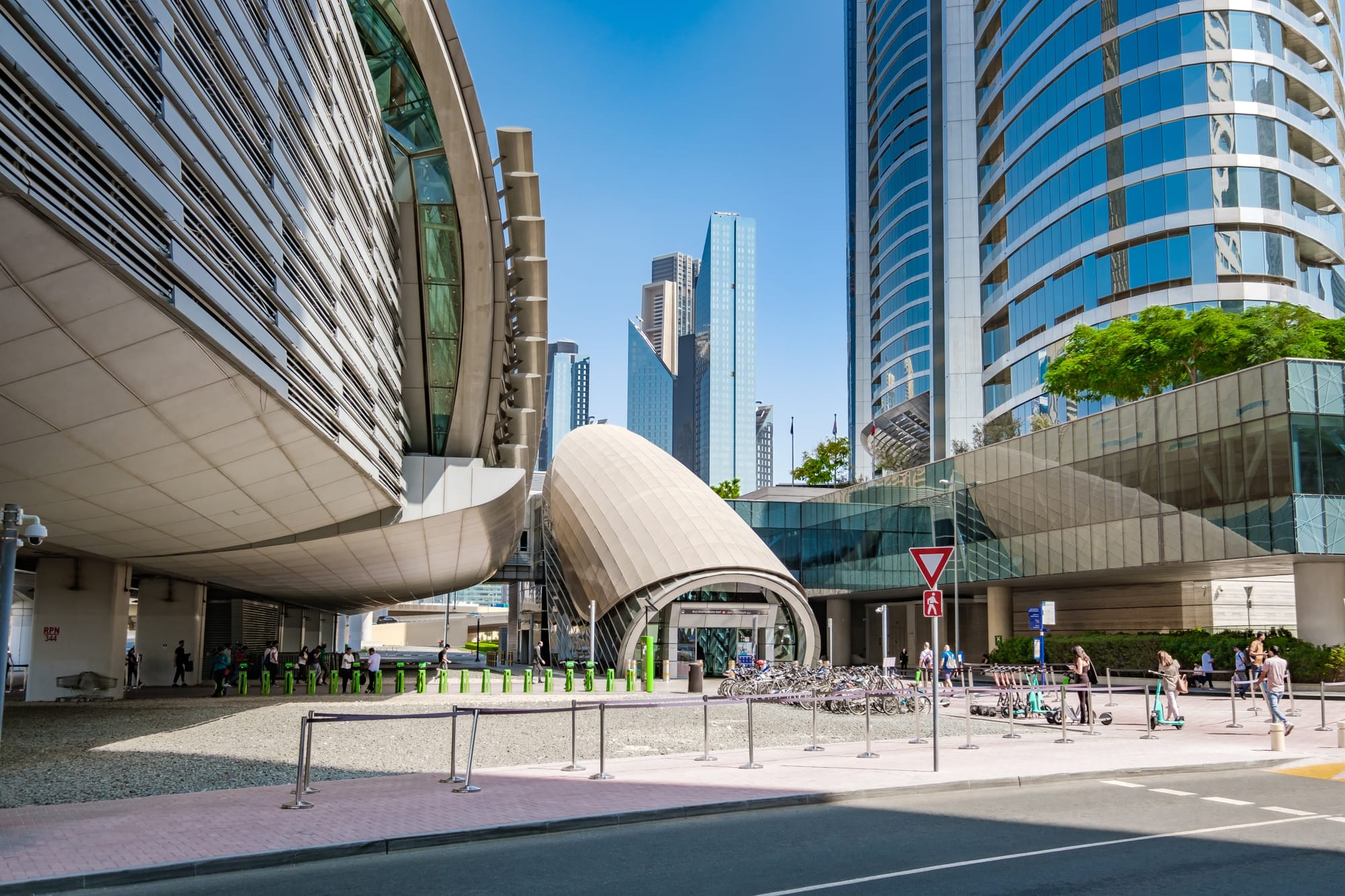 Burj Khalifa Dubai Mall Metro Station