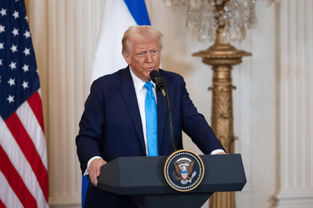 US President Donald Trump has slapped a 25% tariff on some semiconductor imports.