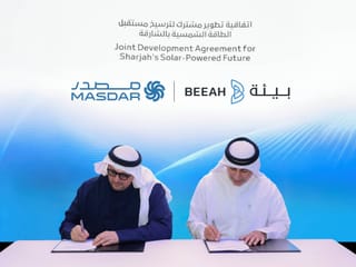 Sharjah to add large-scale solar power under new BEEAH–Masdar deal