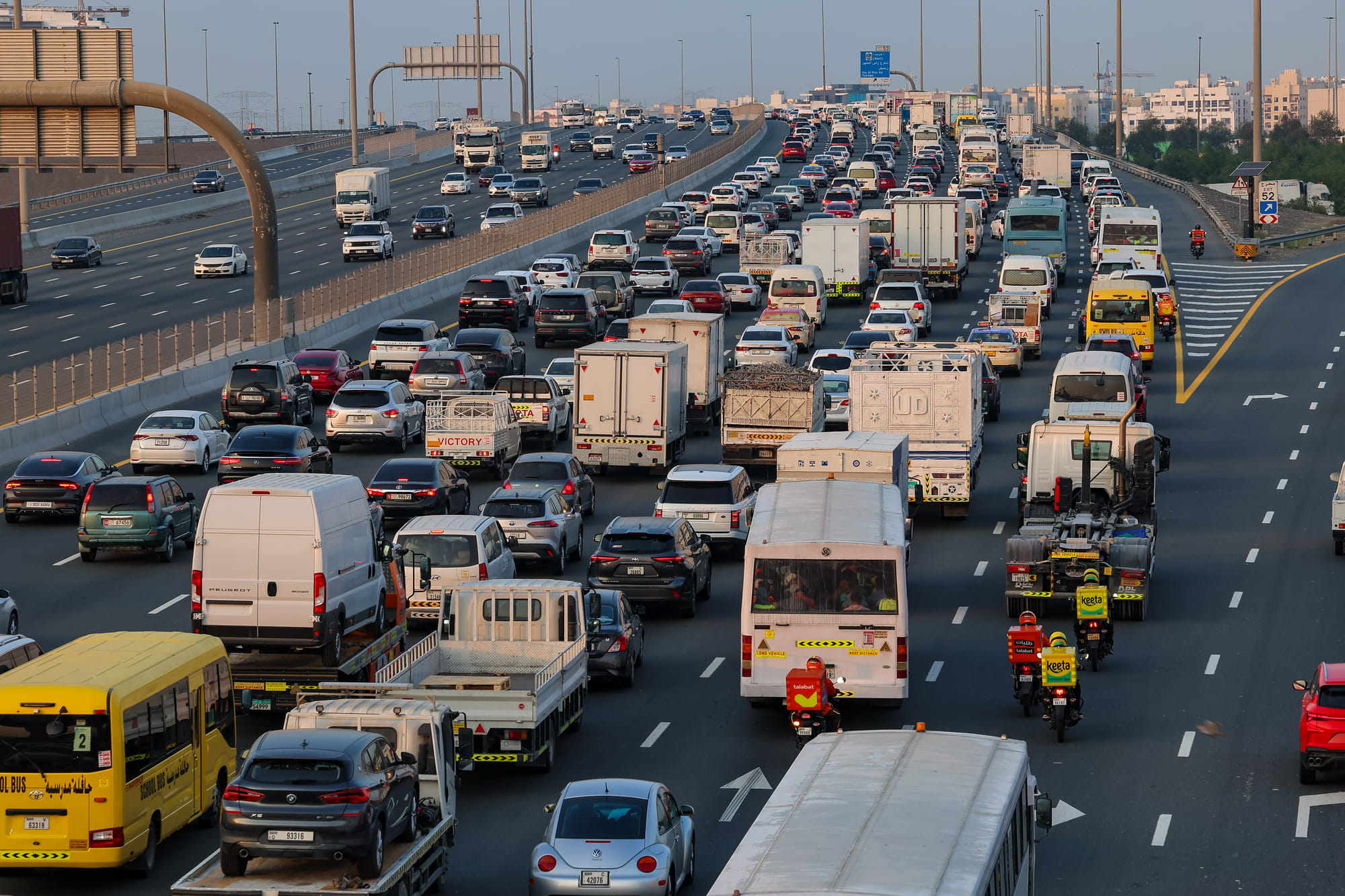 The UAE’s expanding transport network and rising vehicle ownership have created a more complex traffic environment. File photo for illustrative purpose only