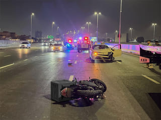 Dubai court convicts rider and drunk pedestrian in hit-and-run crash