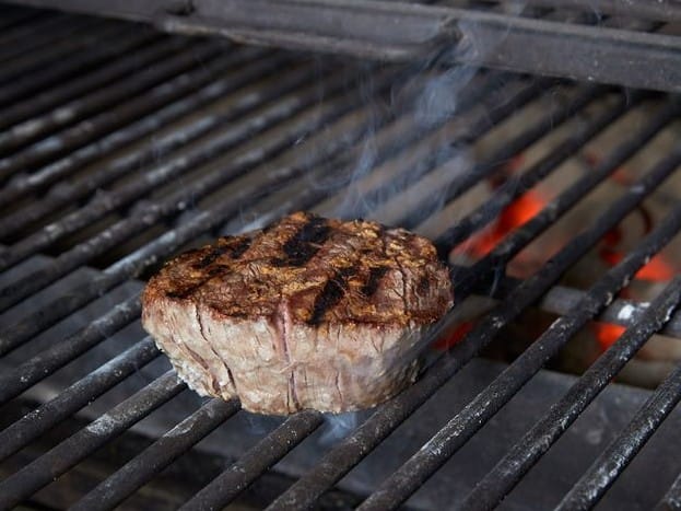 During cooking - Grill 