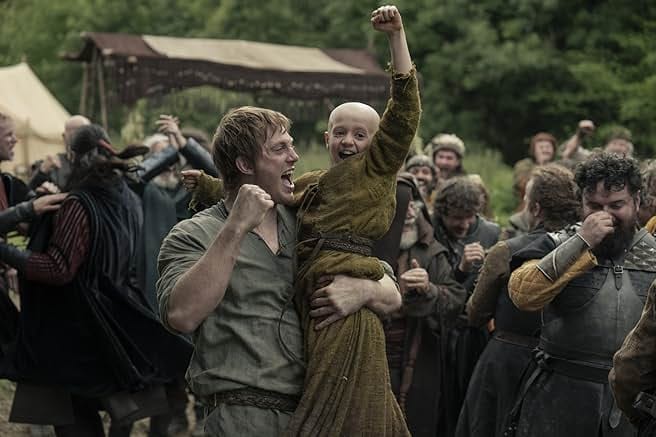Dexter Sol Ansell and Peter Claffey in A Knight of the Seven Kingdoms (2026)