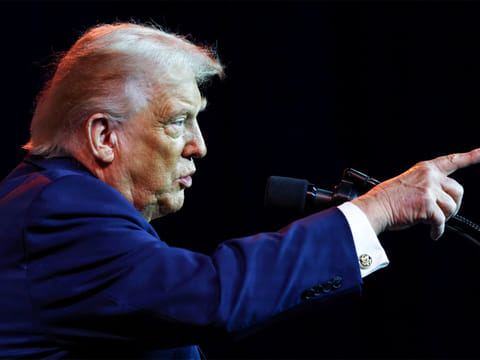 US President Donald Trump.