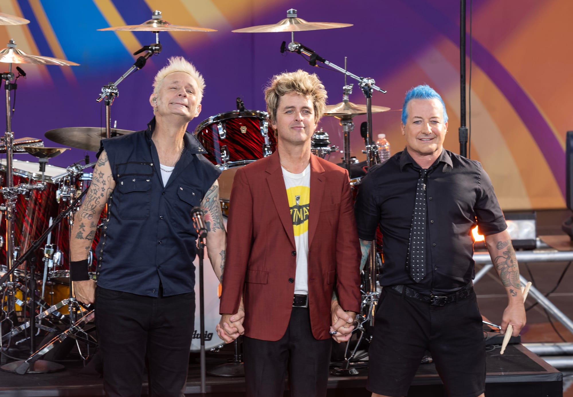 Green Day on stage