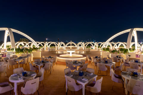 The Asateer Tent at Atlantis The Palm is known for its views.