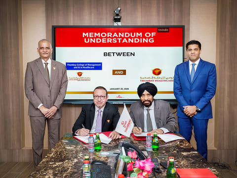 Thumbay College and Thumbay Healthcare forge pathway to employment with landmark MOU