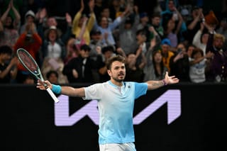 Djokovic, Sinner plough on at Australian Open, Wawrinka makes history