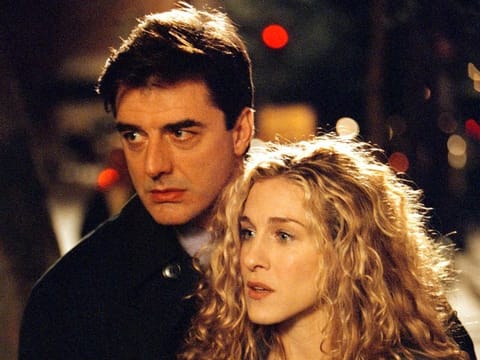 Chris Noth and Sarah Jessica Parker in 'Sex and the City'
