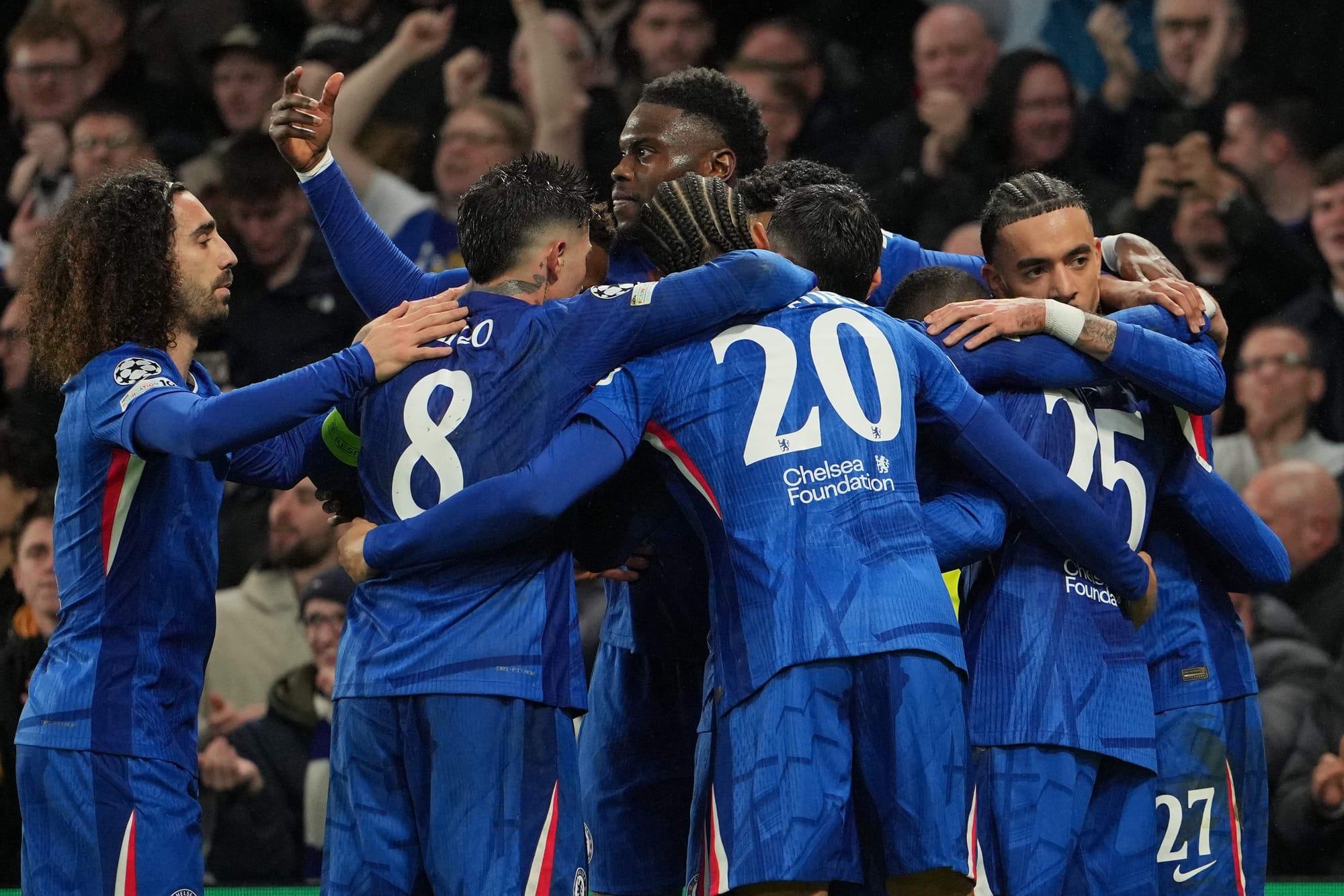 Chelsea players