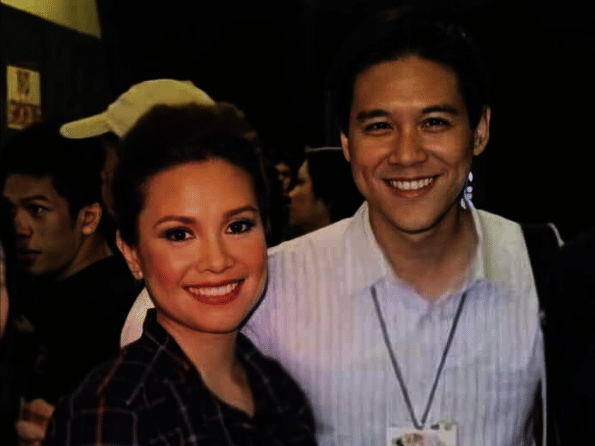 Lea Salonga and Robert Chien.